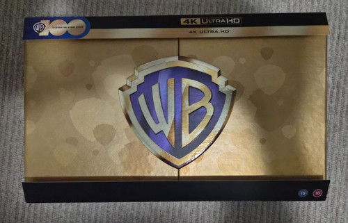 Warner Bros. 100 Years 4K UHD Studio Collection 30-film box, booklet, pins OOP