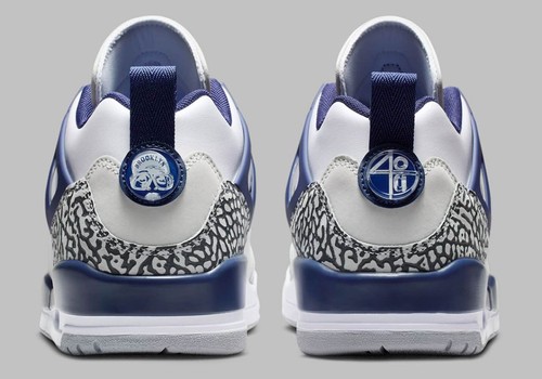 Nike Air Jordan Spizike Low White Midnight Navy Grey FQ1759-140 sz 12 Men's - Picture 7 of 9