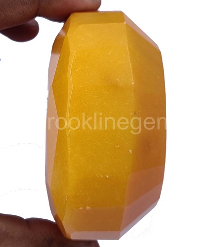 Berilo amarillo natural certificado 3273,5 quilates - piedra preciosa suelta corte ovalado Brasil 5ARJ - Imagen 10 de 10