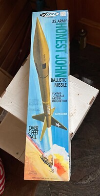Estes Model Rocket US Army Honest John MIB Unopened EX Shape 1/9 Scale ...