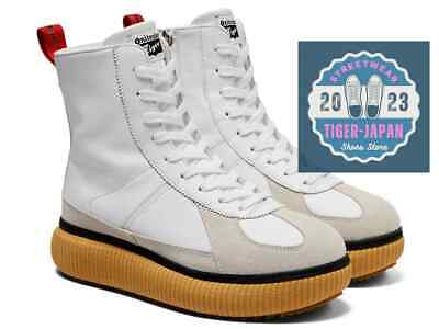 Onitsuka Tiger DELECITY BOOT 1183C158 100 WHITE/FIERY RED Onitsuka Tiger DELECITY BOOT 1183C158 100 WHITE/FIERY RED