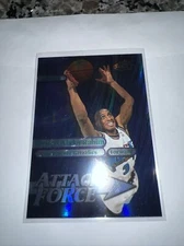 1999-00 Fleer Force Attack Force Forcefield #A14 Shareef Abdur-Rahim Card Mint