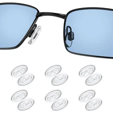 Silicone Replacement Crystal Clear Nose Piece For-Oakley Socket 5.0/ Socket 5.5