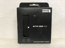 LOOK Activ Grip Pad City Bicycle Peddle Vibram Pads Set Black New Sealed