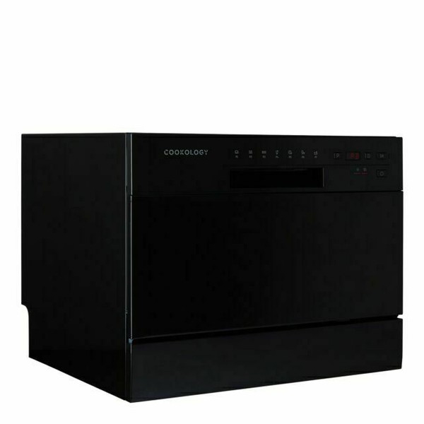 Cookology CTTD6BK Mini Counter Top Dishwasher Black for sale online