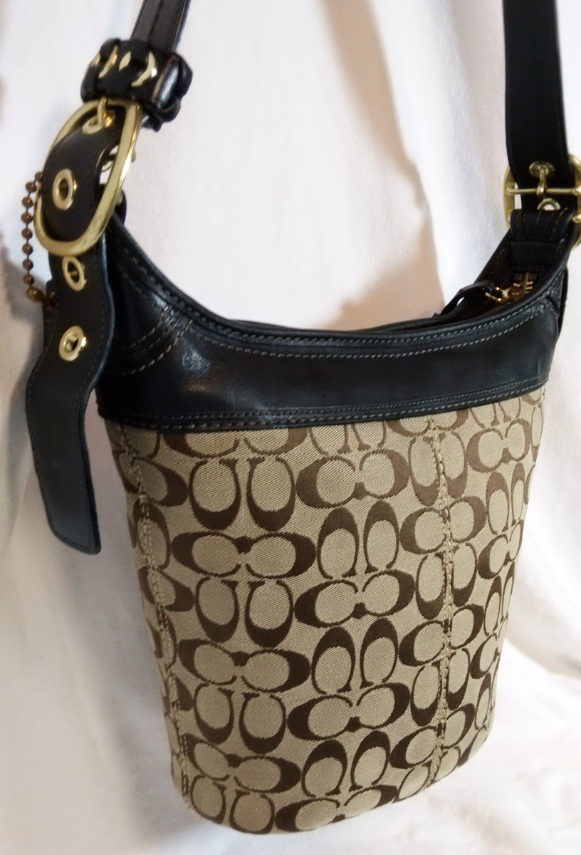 Coach Legacy 11437 Signature Convertible Duffle Crossbody Shoulder