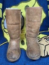 Ugg Boots Tall Chestnut Size 3 5229 Girls Youth