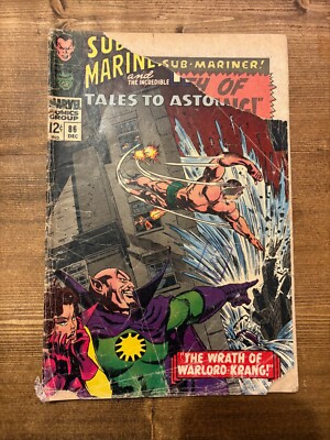 Tales to Astonish #86 - 1966 - Sub Mariner & The Incredible Hulk