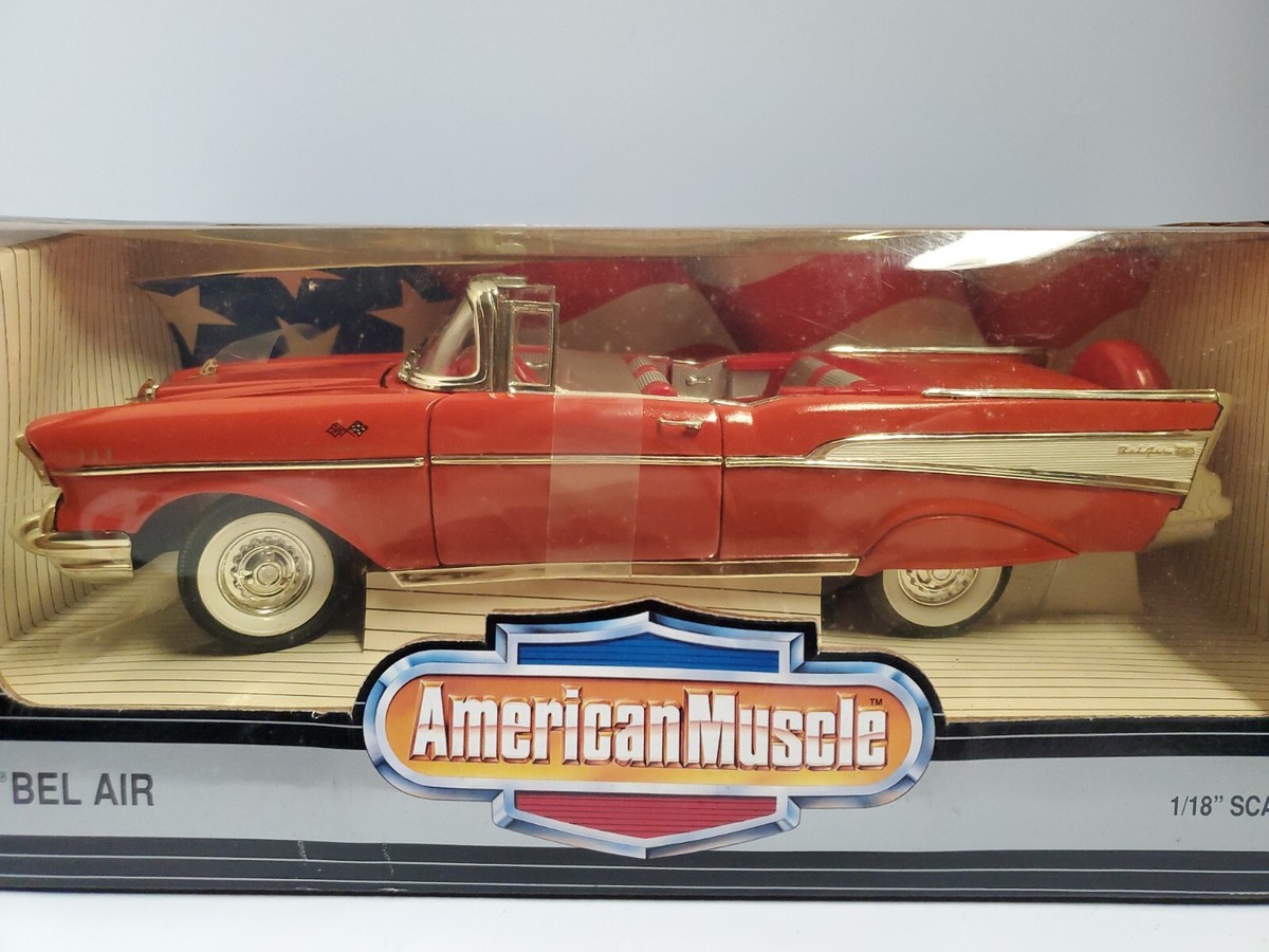 Vintage ERTL Collectors 1957 Chevy Bel Air 1:18 Die Cast American