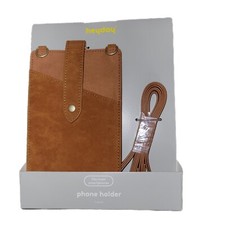 Phone Holder Heyday Crossbody Faux Leather Brown
