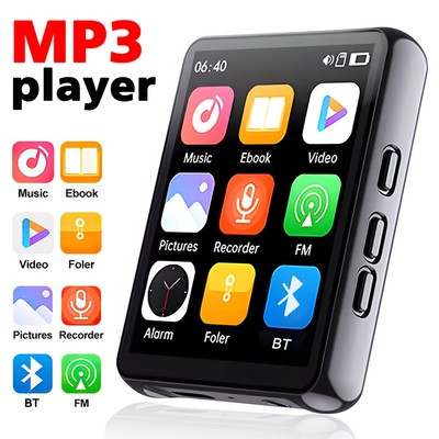Portable Touch Screen Bluetooth MP3 Player Music Speaker Walkman Music Player