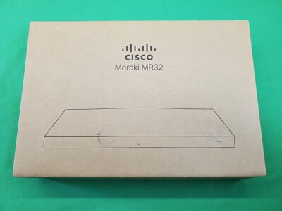 UNCLAIMED Cisco Meraki MR32 Cloud Managed Wireless Access Point (600-31010)