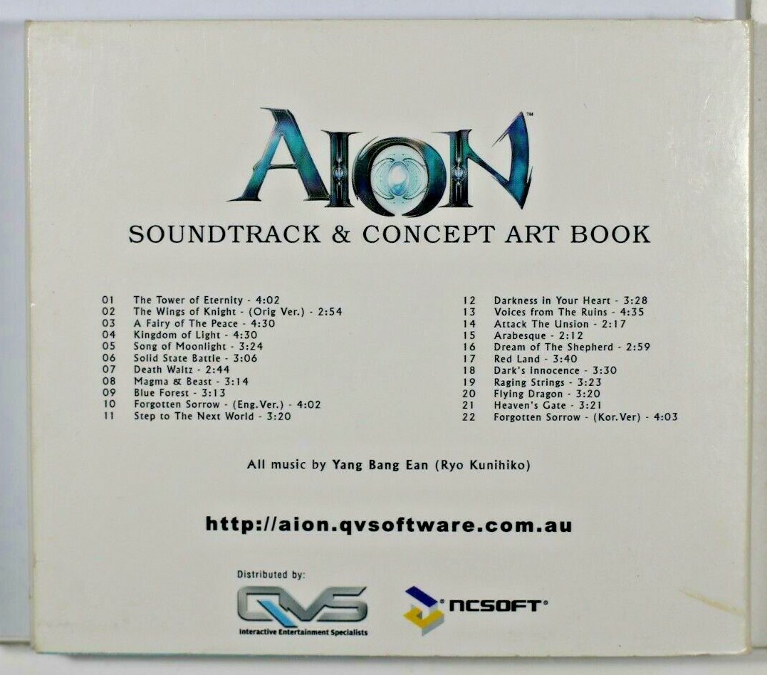 Yang Bang Ean – Aion: The Tower Of Eternity - Soundtrack & Concept