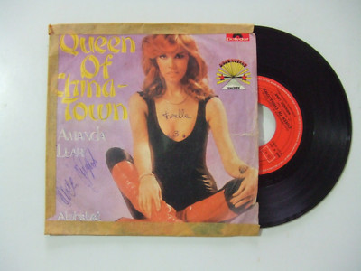 Amanda Lear / Queen Of China Town - Disco Vinile 45 Giri 7'' Stampa Italia 1977