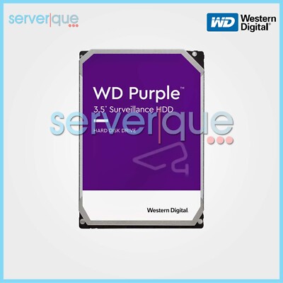 WD85PURZ Western Digital Purple 8TB 7.2K SATA 6G 256MB 3.5'' Surveillance HDD