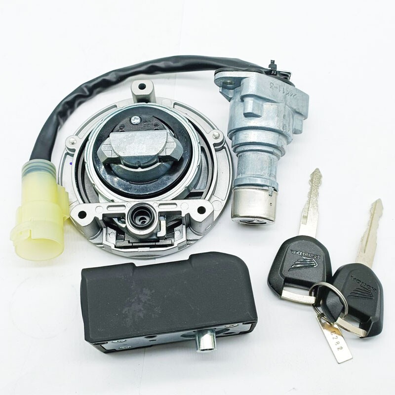 Ignition Switch Lock Gas Cap Set Lock Key For Honda REBEL 300 500