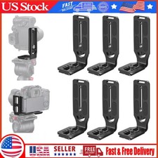 6pcs For DSLR Camera L Bracket Tripod Quick Release Plate Stabilizer Tripod