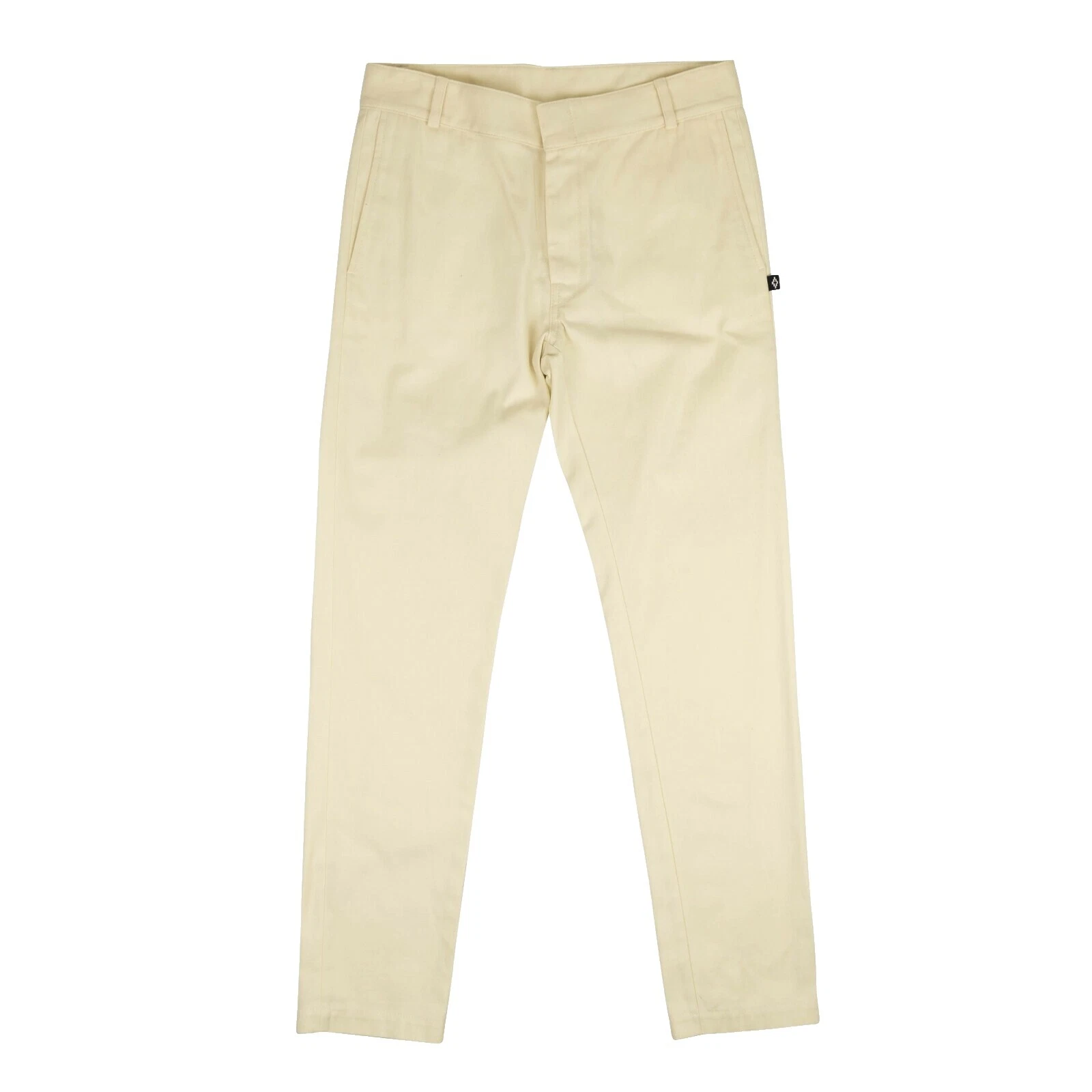 White Polyester Pants for Men