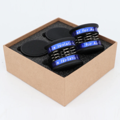 4 Set Hi-Fi Speaker/Turntable Isolation Feet - Shock Absorbing Bead Stand Pads, 39x23mm 3 thumbnail image