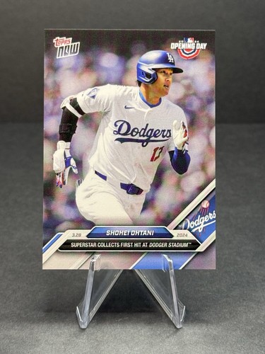 Topps Now 2024 Opening Day Shohei Ohtani #9 Los Angeles Dodgers MLB