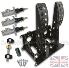 UNIVERSAL FLOOR MOUNTED 2 PEDAL HYD PEDAL BOX - standard kit CMB0704-HYD