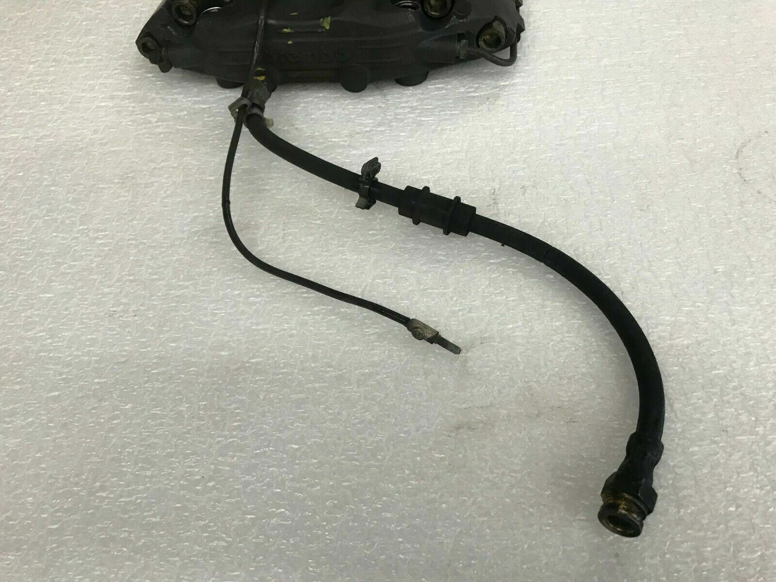 LAMBORGHINI MURCIELAGO REAR LEFT DRIVER BRAKE CALIPER W/ LOGO OEM 0032009001