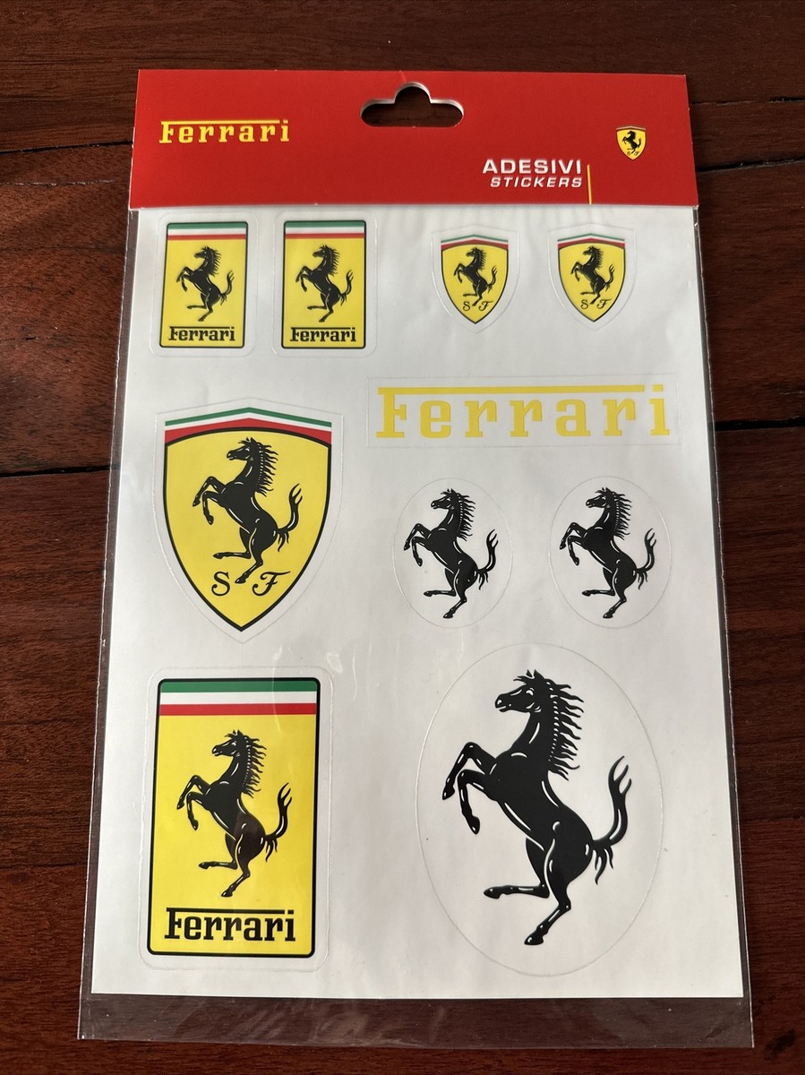 Scuderia FERRARI Pin Up droite Sticker vinyle laminé