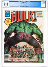 🔥Hulk #13 CGC 9.8 WHITE 1979 1st Published Art of Bill Sienkiewicz Moon Knight
