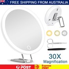 <!--F#f_0-->30X Magnifying Makeup Mirror With LED Light 360° Adjustable Flexible Foldable AU<!--F/-->