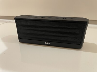 iLuv MobiOut Wiederaufladbarer Spritzwassergeschützter Stereo Bluetooth Lautsprecher