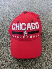 Chicago Bulls Adidas Basketball NBA Hat Fitmax70 Fit Max Hat Small / Medium Cap