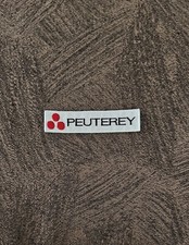 TOPPA PATCH Replica Peuterey  9x2cm Ricamata Termoadesiva o da Cucire 