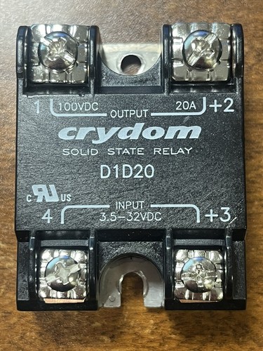 NEW Crydom D1D20 Solid State Relay - 3.5-32 VDC Control - 20 A Max | eBay