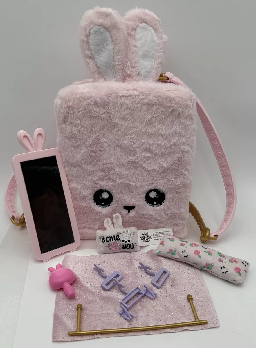 Pink bunny backpack hot sale
