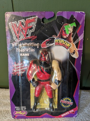 KANE WWE WWF JUST TOYS Series 8 1998 Bend ems 5