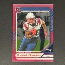 2024 Clearly Donruss Football- Rhamondre Stevenson PINK #36