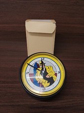 Stunning Rare Disney  Dick Tracy Desk Clock With Box