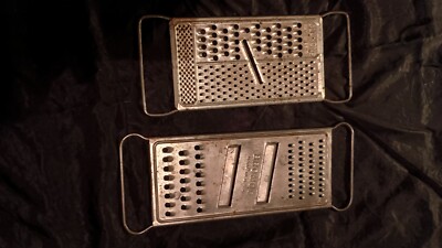 Bromco & All In One Metal Cheese Grater Slicer 10 & 12-Inch Long