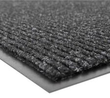 NOTRAX Carpeted Entrance Mat 3ft.x 4ft. Charcoal 109S0034CH