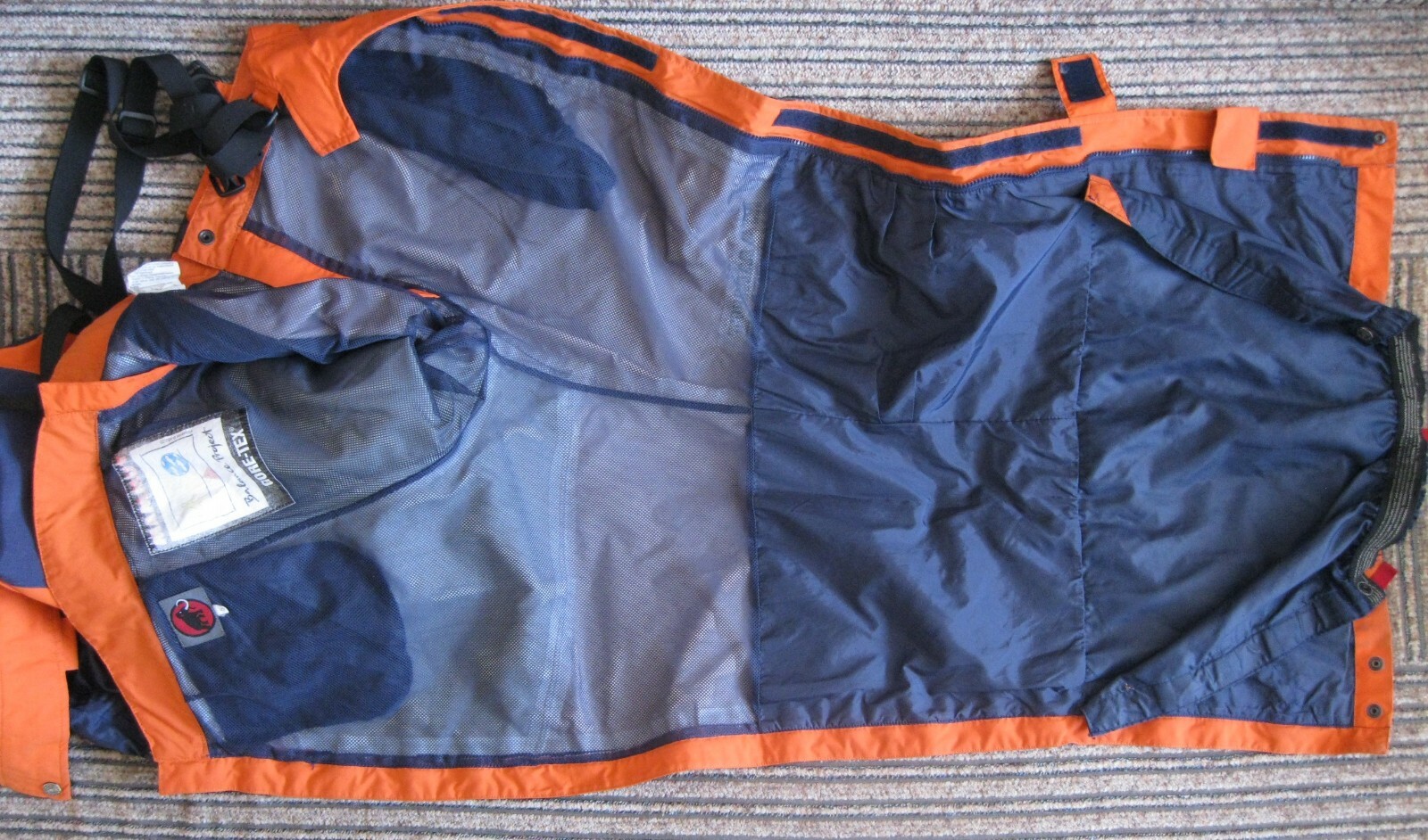 MAMMUT EXTREME Men's Nordwand Pro HS Pants Eiger GORE-TEX orange Size S Trekking | eBay