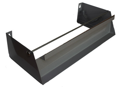 1 Stück Folienabroller für Frischhaltefolie und Alufolie Metallspender 30 cm
