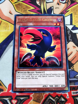 Caligo Krallenkrähe mago-de102 1. Auflage (NM+) Gold Rare Yu-Gi-Oh!
