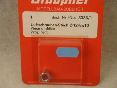 BAGUE INTERMEDIAIRE D HELICE 12/8X10 AVION PLANEUR HELICOPTERE