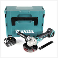 Makita Dga 504 M1J Akku Winkelschleifer 18V 125Mm Brushless+Akku 4,0Ah+Makpac