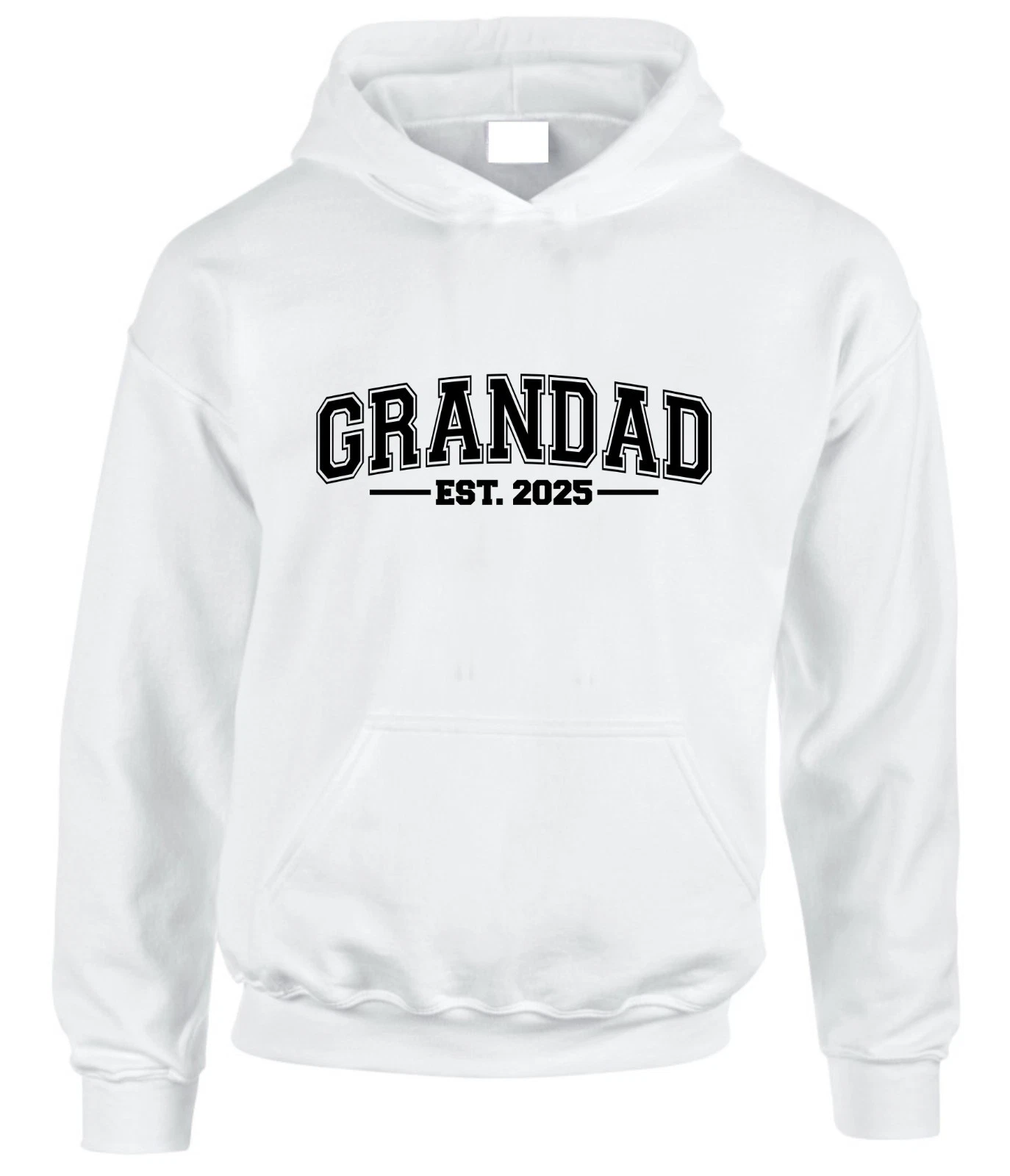 Personalised Hoodie grandad custom est. 2025 grandpa papa fathers day gift top