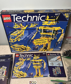LEGO Technic Giant Model Set 8277 w/ Sticker Sheet Instructions 99% Complete