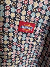 Womens Scrub Top Size M Multi-Colored Pattern Brand:Dickies