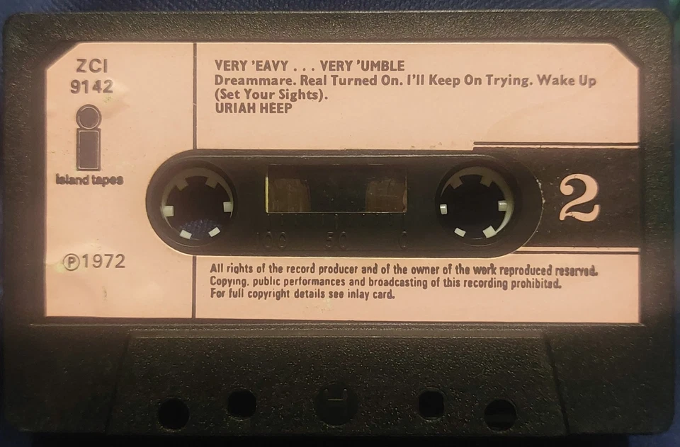 Uriah Heep - Very 'Eavy...Very 'Umble 1972 UK Island Records ~ ZCI 9142 ☆1st Ed☆ - Image 4 of 4