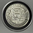 Applegate Trail Sesquicentennial Rare Coin 1 Troy Oz .999 Fine Silver Round