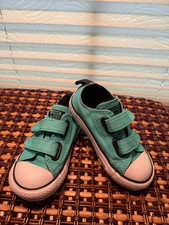 Converse Chuck Taylor All Star Infant/Toddler 2V Ox low-top sz 7 teal